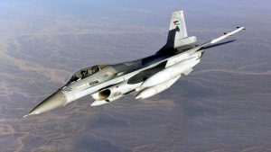 فيديو للحظة هبوط الطيار الاردني بالمظلة بعد سقوط طائرته الـ F16 في نجران السعودية