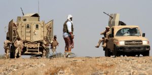 إصابة القائد عبدالرحمن اللحجي في معارك الساحل الغربي