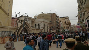 عشرات القتلى والجرحى في تفجير كنيستين بمصر وداعش يتبنى العملية