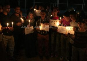 استمرار الاحتجاجات للمطالبه بالكهرباء في عدن