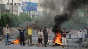 احتجاجات واسعة في عدن تنديدا بانقطاعات الكهرباء