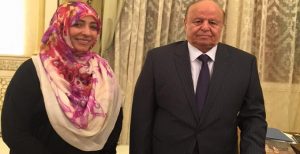كرمان تدعو اليمنيين إلى طرد  التحالف وانتخاب رئيس جديد بدلاً عن هادي