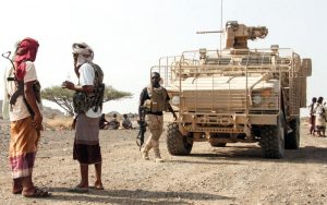جنود سودانيون يعتدون على افراد المقاومة في المخا والصبيحي يهدد