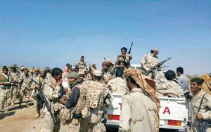 مقتل وإصابة 30 جندياً في إشتباكات بين قوات تهامية واخرى جنوبية في المخا