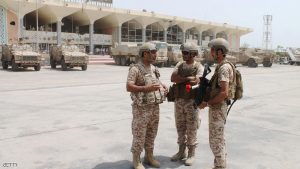 التحالف يفرض حصار غير معلن على مطار عدن
