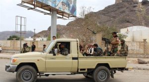 فض إعتصام موظفي النفط في عدن من قبل قوات الحزام الأمني