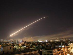 عدوان ثلاثي بقيادة امريكا على سوريا دون خسائر بشرية
