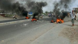 لحج: قوات تابعة للإمارات تقمع احتجاج للعسكريين الجنوبين وسقوط ضحايا