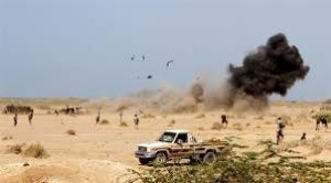 الحوثي يهاجم قوات المقاومة الجنوبية بصاروخ باليستي في موزع