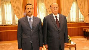 هل التقى الرئيس هادي نجل الرئيس صالح في أبوظبي