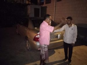 أمن عدن يستعيد سيارة صحفي بعد ساعات من سرقتها