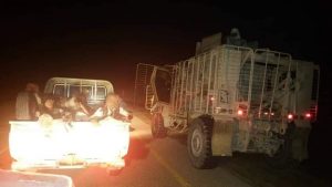 الحزام الأمني يقطع الطريق الربط بين مدينة عدن ومحافظة أبين