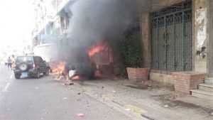 عدن ..  قتلى وجرحى من أمن لحج بعبوة ناسفة في دار سعد