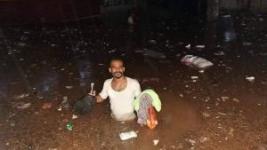 وفاة 4 مواطنين جراء الأمطار في عدن وأبين والشرعية تتجاهل الكارثة
