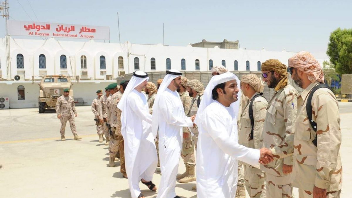 القوات الإماراتية ترفض توجيهات حكومة المحاصصة بفتح مطار الريان