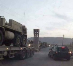 تعزيزات عسكرية جديدة عبر شبوة ومنفذ الوديعة في طريقها إلى عدن