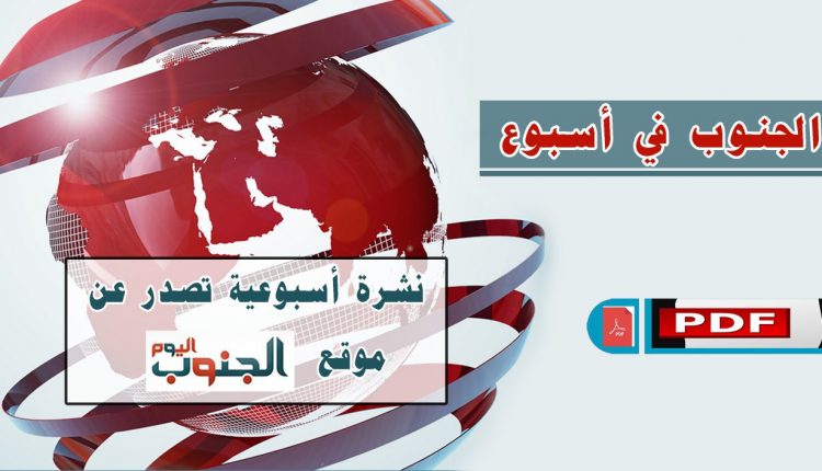 النشرة الأسبوعية للجنوب اليوم العدد 11