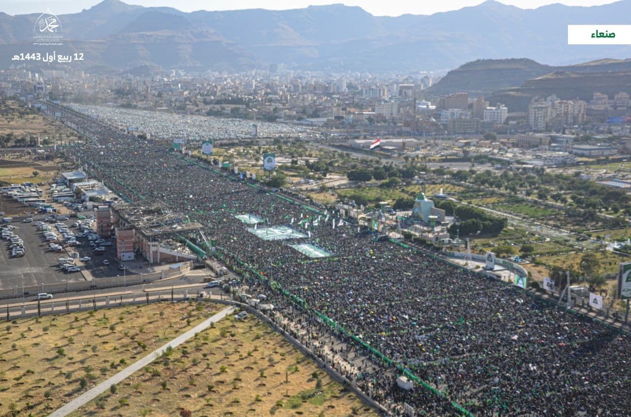 صنعاء تنجح باحتضان أكبر احتفاء بالمولد النبوي دون أي حوادث أمنية