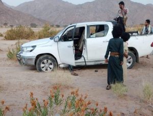 شبوة.. إصابة مسؤول محلي ومقتل نجله واثنين آخرين في كمين مسلح بعسيلان