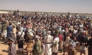 أبين .. قبائل آل حنش تدعم قبائل الجعادنة بالمقاتلين للمطالبة بالإفراج عن عشال