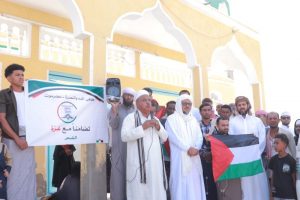 وقفات وفعاليات لأبناء حضرموت دعما لغزة ولبنان