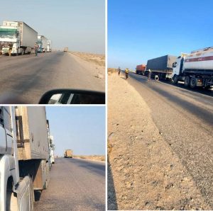 قطع طرق دولية في شبوة.. احتجاجاً على استمرار اعتقال “القميشي” وتصعيد قبلي متزايد